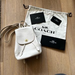 Coach Small Backpack in Chalk